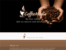 Tablet Screenshot of coffeemedia.nl